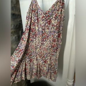 Colorful Floral Romper